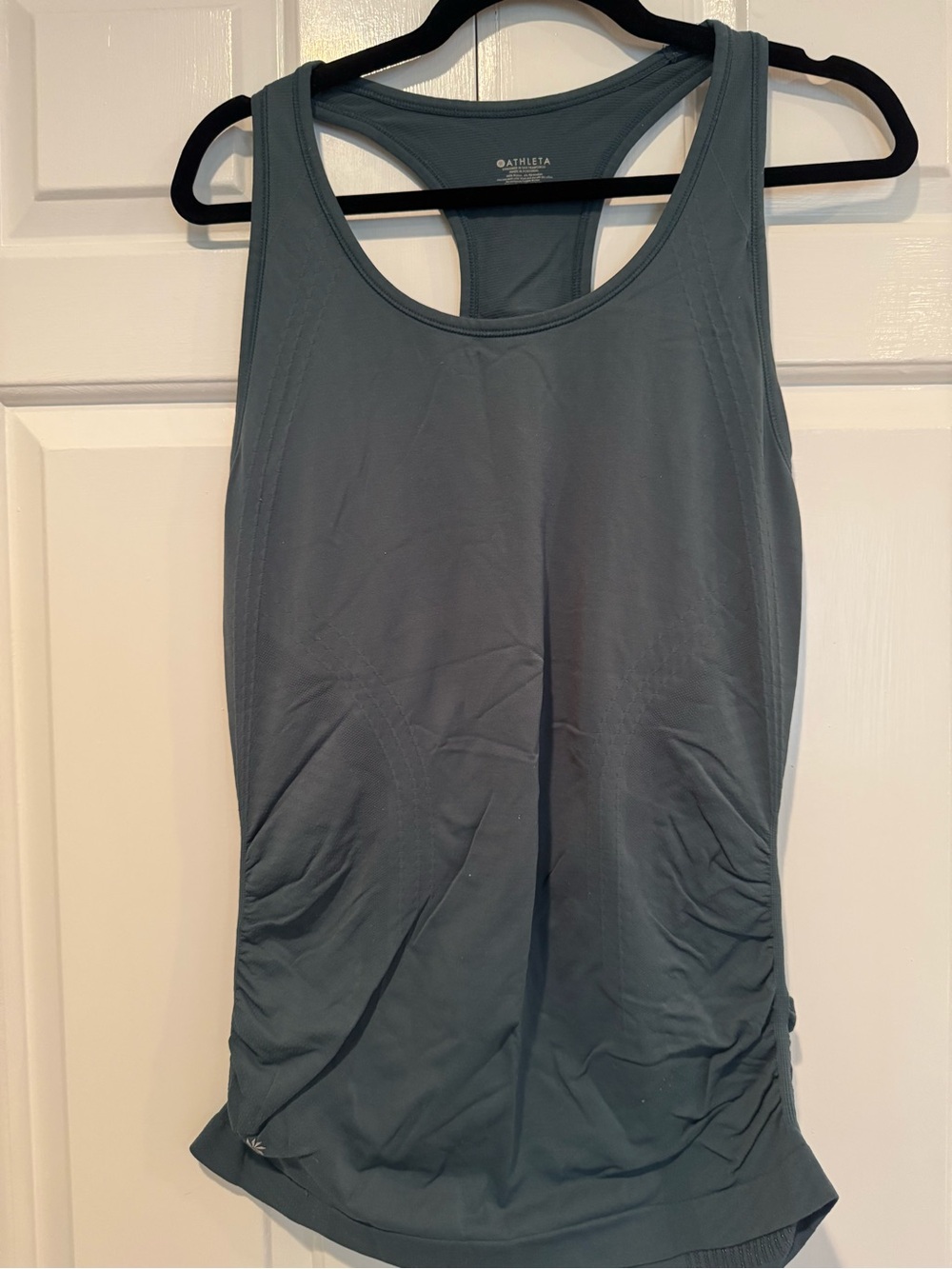 Athleta Racerback Tank with Subtle Side Ruching - Picture 2 of 5